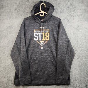 Miami Marlins Majestic Baseball 2018 MLB Spring Training Sweatshirt Hoodie XL